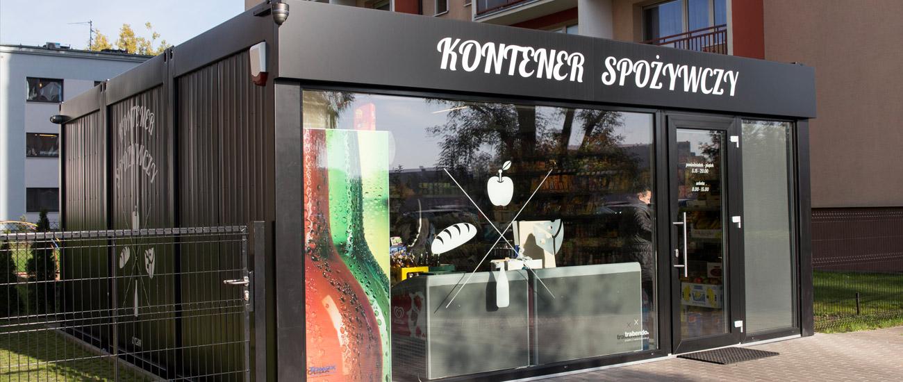 kontenery sklepowe - Algeco