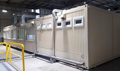 hale produkcyjne kontenery