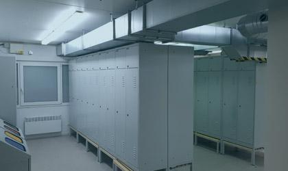 kontenery pod szatnie