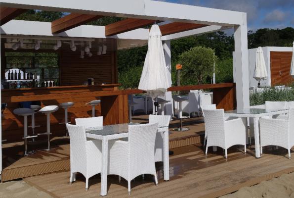 Mobilna restauracja plazowa 