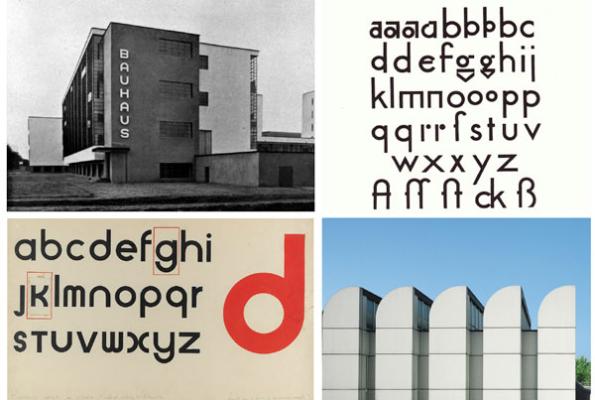 "The modular, timeless aesthetic of the Bauhaus" (© Illustrations : Graphéine)