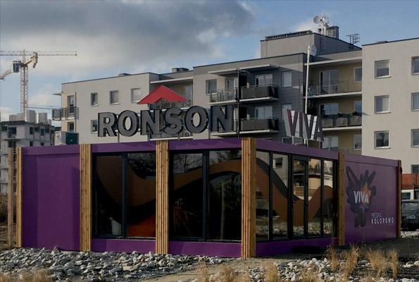 kontenery punktu obsługi - Algeco