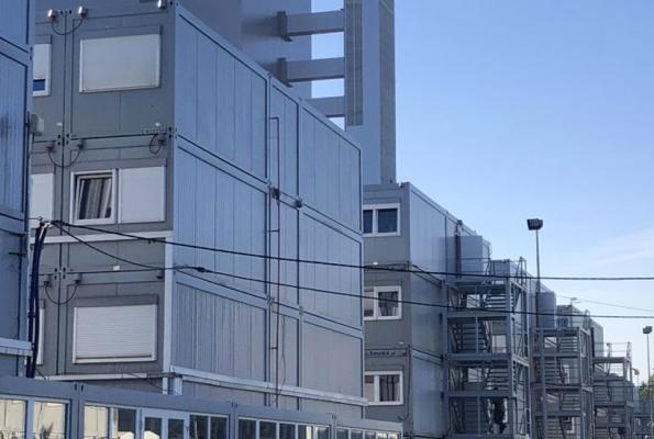 zaplecza budowy - Algeco